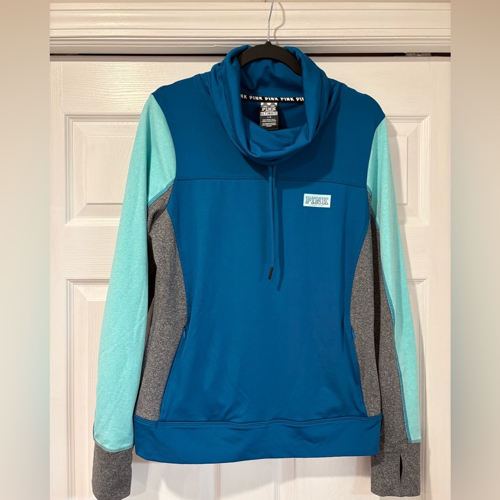 PINK Victoria's Secret Blue Sweatshirt